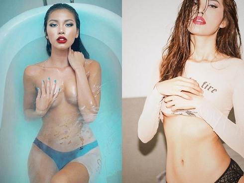 Trăm kiểu khoe vòng ngực ‘không giống ai’, Minh Tú đích thị là ‘thánh nữ’ chăm lăng xê vòng 1 nhất Vbiz