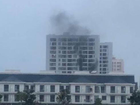 Cháy tại chung cư Parc Spring ở Sài Gòn