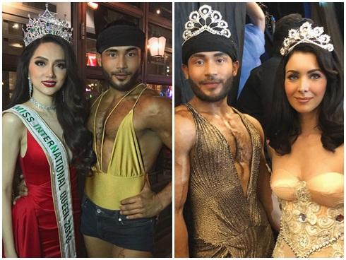 Sau màn đọ sắc với Hương Giang Idol, 'thánh catwalk' Philippines muốn 'chặt đẹp' Hoa hậu Hoàn vũ Thế giới