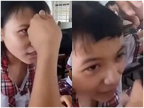 Đừng bao giờ dại dột cho bạn học cắt tóc