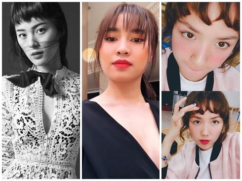 Mỹ nhân Việt trước cơn sốt tóc mái ngố: người thăng cấp nhan sắc - kẻ bị dìm xót xa