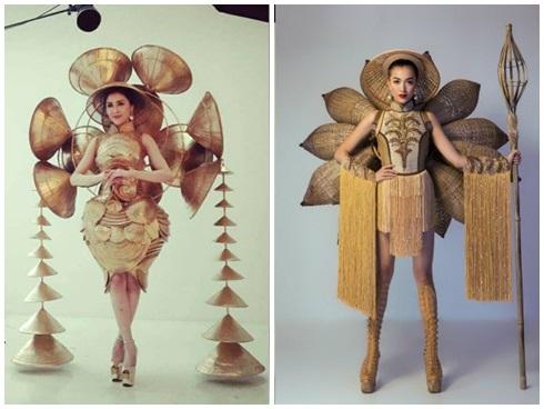 Bùi Phương Nga đẹp nghẹn lời trong bộ quốc phục Ngũ Phụng Tề Phi tại Miss Grand International 2018-12