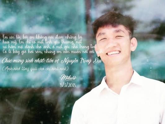 Sinh nhật Trọng Đại, fangirl cả nước xôn xao gửi lời chúc, mong anh ‘Nắng’ luôn tỏa sáng chói chang