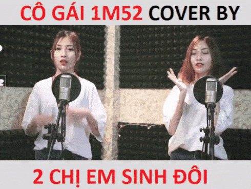 Giọng hát cực hay và ngoại hình không phải dạng vừa của cặp 'chị em song sinh' cover 'Cô gái m52'