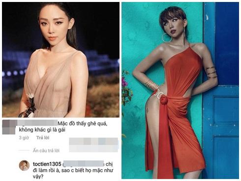 Tóc Tiên đáp trả cực 'gắt' khi bị antifans chê ăn mặc phản cảm