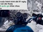 Mạo hiểm đi xe máy trên núi Himalaya