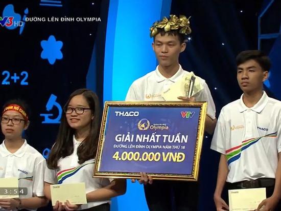 Cuộc thi thứ 4 tại Olympia năm 18 có thí sinh ra về với 0 điểm