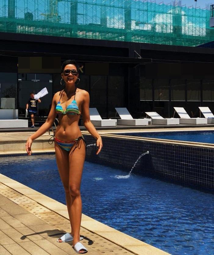 Sau hình ảnh gầy rộc vì nhập viện, Hoa hậu H'Hen Niê tự tin 'tái xuất' khoe dáng bốc lửa với bikini
