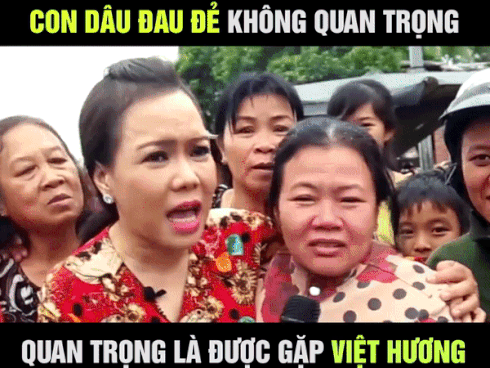 CHẾT CƯỜi: Được gặp Việt Hương ngoài đời thật, mẹ chồng nhất quyết xin chụp hình dù 'con dâu đang đau đẻ'