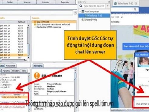 Trình duyệt Cốc Cốc bị tố 'đọc trộm' tin nhắn người dùng, lấy thông tin Facebook