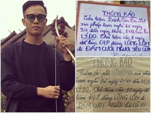 Chủ quán nghỉ 8 ngày đi đám cưới người cũ khốn khổ vì 'đạo ý tưởng'?