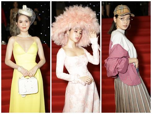 Sao Việt đồng loạt mang phụ kiện kỳ dị đến thảm đỏ VIFW 2018, trong đó Angela Phương Trinh gây hoảng nhất