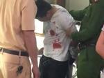 Ảnh hiện trường và clip cảnh sát bắt nghi phạm cướp tiệm vàng ở Hà Nội