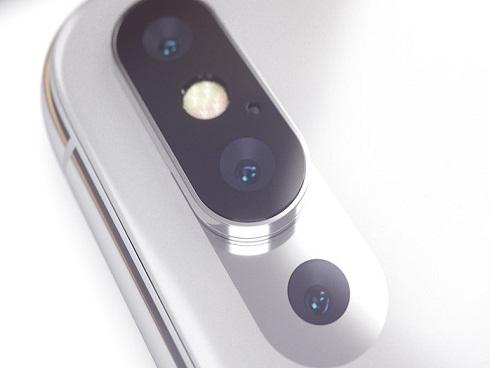 Bản dựng iPhone X Plus với cụm 3 camera độc đáo