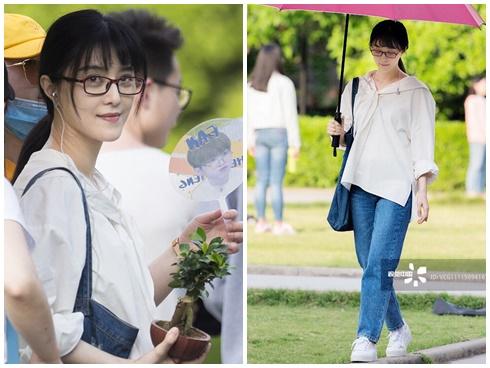 Rũ bỏ phấn son, Phạm Băng Băng hóa thân thành nữ sinh viên giản dị đến không ngờ