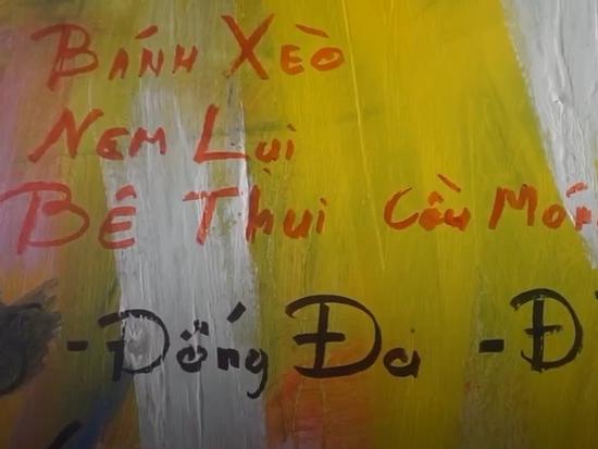 Hai bức tranh kỷ lục ở Đà Nẵng chi chít vết vẽ bậy