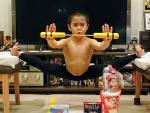 Bé trai Nhật Bản luyện võ 5 tiếng mỗi ngày để trở thành Lý Tiểu Long