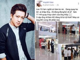 Chưa kịp hạ nhiệt sau phát ngôn 'Nam Em không bình thường', Trường Giang lại bị tố chảnh chọe thiếu chuyên nghiệp Chưa kịp hạ nhiệt sau phát ngôn 'Nam Em không bình thường', Trường Giang lại bị tố chảnh chọe thiếu chuyên nghiệp