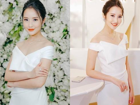 Hot girl - hot boy Việt: Bạn gái Phan Thành khoe vẻ đẹp rạng ngời khi đi dự sự kiện