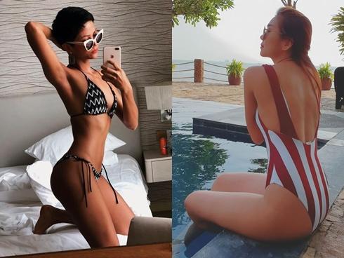 Nghỉ lễ cận kề vẫn chưa biết diện kiểu bikini nào thì để H’Hen Niê và loạt sao Việt chỉ cho vài đường cơ bản