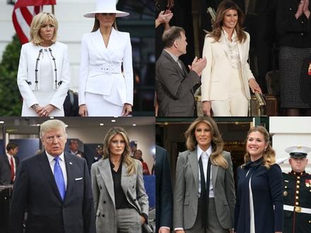 Những lần mặc suit ấn tượng của Đệ nhất phu nhân Mỹ Melania Trump