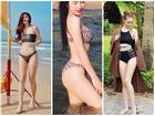 Diện bikini sexy, Hòa Minzy - Mlee đồng loạt khoe số đo cơ thể 'bỏng mắt' tận hưởng ngày nghỉ lễ