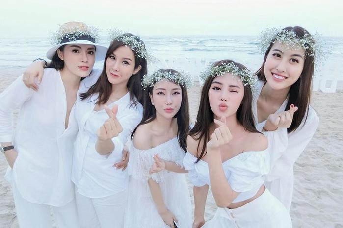 Hội chị em chẳng chung huyết thống vẫn giống nhau kết nạp thêm Huyền Baby - Hạnh Sino và Hương Giang - Salim, Quỳnh Anh Shyn-5