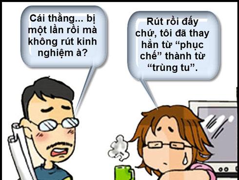 Truyện tranh: Cũng chỉ tại... lỡ mồm!