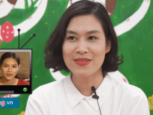 Nguyệt 'Phía trước là bầu trời' tái hiện lại cảnh phim tạo nên trào lưu 'Em đang sợ ế'