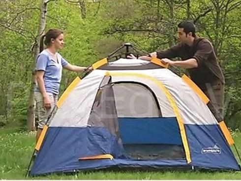 Cách dựng lều chỉ trong 5 phút khi đi du lịch