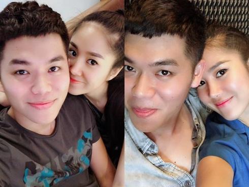 Lê Phương úp mở đang có bầu với Trung Kiên-3