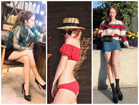 Street style sao Hàn: Irene diện bikini sexy - Jessica tận dụng công thức mix đồ khoe chân dài