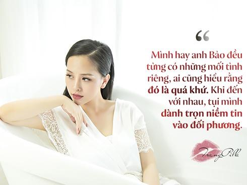 Nói về ông xã đào hoa, Trang Pilla khẳng định: 'Tôi hay anh từng có mối tình riêng. Ai cũng hiểu đó là quá khứ'