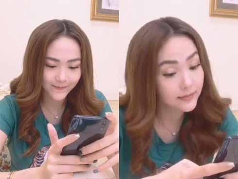 Sau lần livestream 'bão táp', Minh Hằng xinh đẹp hơn nhưng vẫn không thể giấu nổi chiếc cằm dài khác lạ