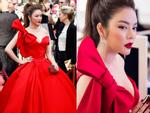 Lý Nhã Kỳ khoe ngực đầy khi hóa công chúa Lọ Lem trên thảm đỏ Cannes ngày khai mạc