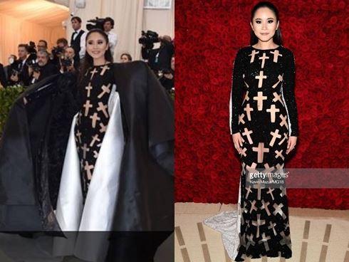 'Báng bổ' Công Giáo, thiết kế dự Met Gala 2018 của Lý Quí Khánh bị chỉ trích không tiếc lời