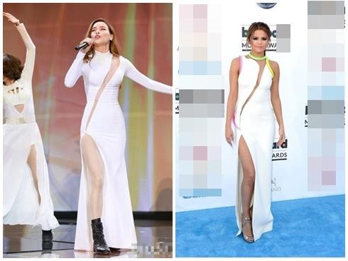 Giữa tin đồn bầu bí, Hồ Ngọc Hà còn vướng nghi vấn mặc váy nhái Taobao-11