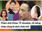 Sao Việt đồng loạt phản đối Phạm Anh Khoa khi tuyên bố 'vỗ mông là chào hỏi bình thường trong showbiz'