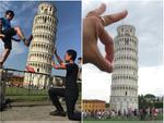 khi tháp nghiêng Pisa lọt vào tầm ngắm của 'thánh sống ảo'