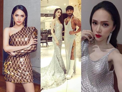 Hoa hậu Hương Giang chính là người đẹp mê đồ lấp lánh nhất Vbiz