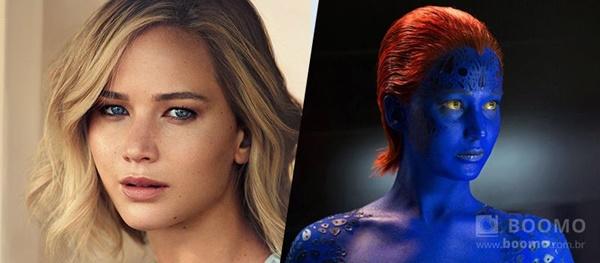 Quá trình hóa trang cho nhân vật Mystique từng khiến Jennifer Lawrence không khỏi khó chịu và muốn bỏ vai.