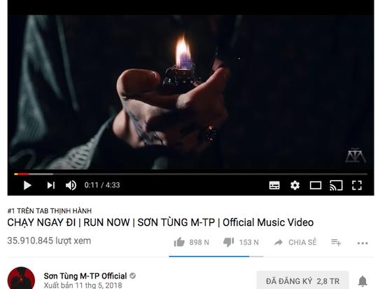 Sau hơn 1 ngày mất tích bí ẩn, MV 'Chạy ngay đi' của Sơn Tùng M-TP trở lại Top 1 Trending Youtube