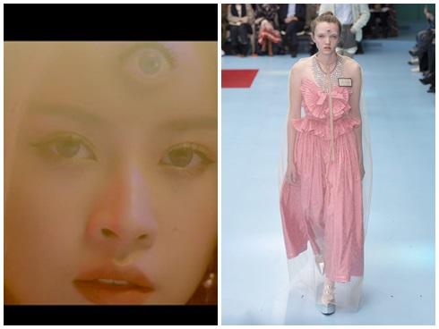 Chi Pu tái hiện người mẫu 3 mắt của Gucci trong MV mới