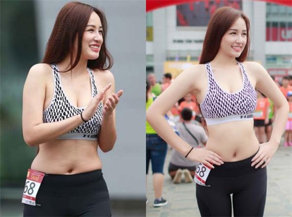 Đống mỡ thừa của Hoa hậu Mai Phương Thúy đã được hô biến thon gọn.
