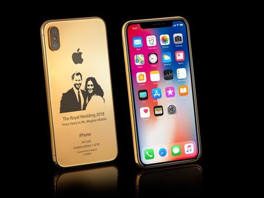 iPhone X phiên bản ‘đám cưới Hoàng gia’ giá 4.000 USD