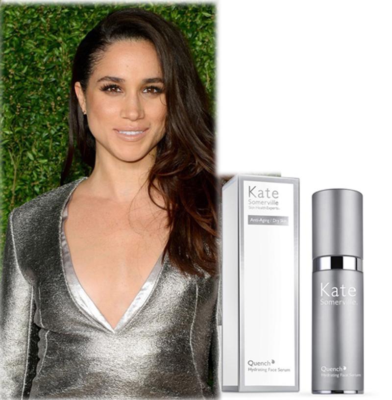 Serum có giá khoảng 1,7 triệu của Kate Somerville giúp làn da Meghan khỏe mạnh.