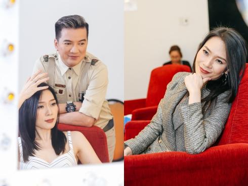 Mỹ Tâm 'thần thái rạng ngời' tại buổi ghi hình gameshow có giải thưởng 1 tỷ đồng