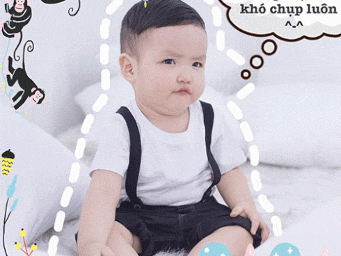 Những nhóc tỳ bỗng dưng trở thành sao nhí đáng yêu chỉ vì bố mẹ chăm up ảnh