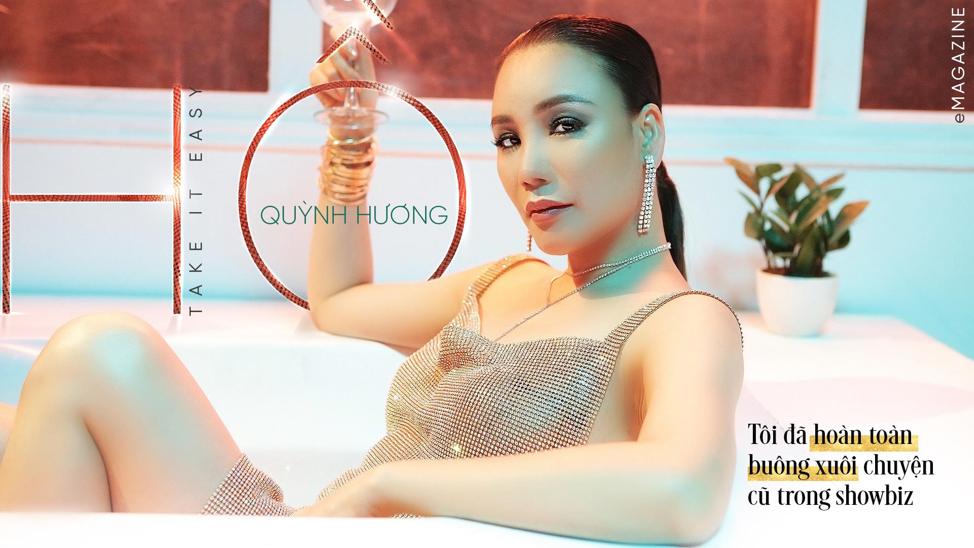 Hồ Quỳnh Hương: 'Tôi đã hoàn toàn buông xuôi chuyện cũ trong showbiz'