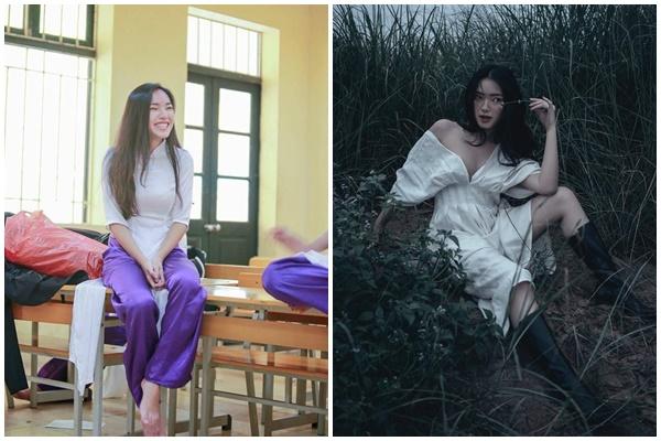 Thoát khỏi hình ảnh về một cô học sinh hồn nhiên, ngây thơ - Châu Bùi của hiện tại đã khác xưa rất nhiều. Hot girl đang ngày càng hướng tới hình ảnh của một fashionista đa năng với phong cách thời trang độc - lạ.